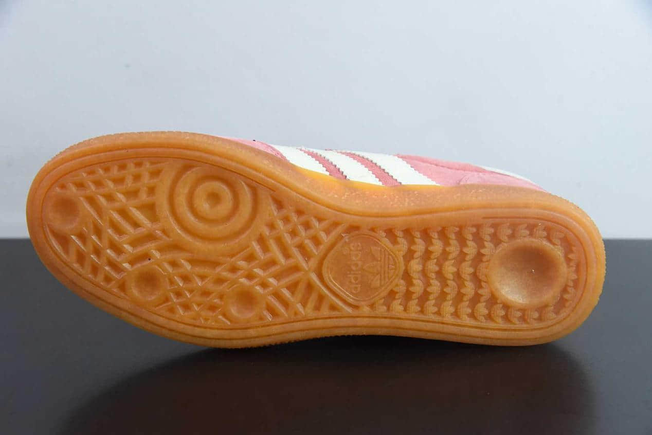 阿迪达斯 Adidas Handball Spezial 复古单品粉白德训鞋纯原版本 货号:IH2610