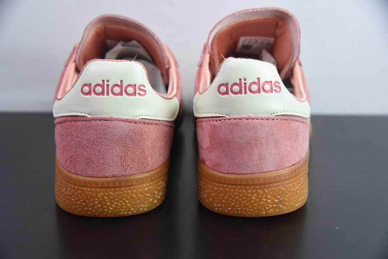 阿迪达斯 Adidas Handball Spezial 复古单品粉白德训鞋纯原版本 货号:IH2610