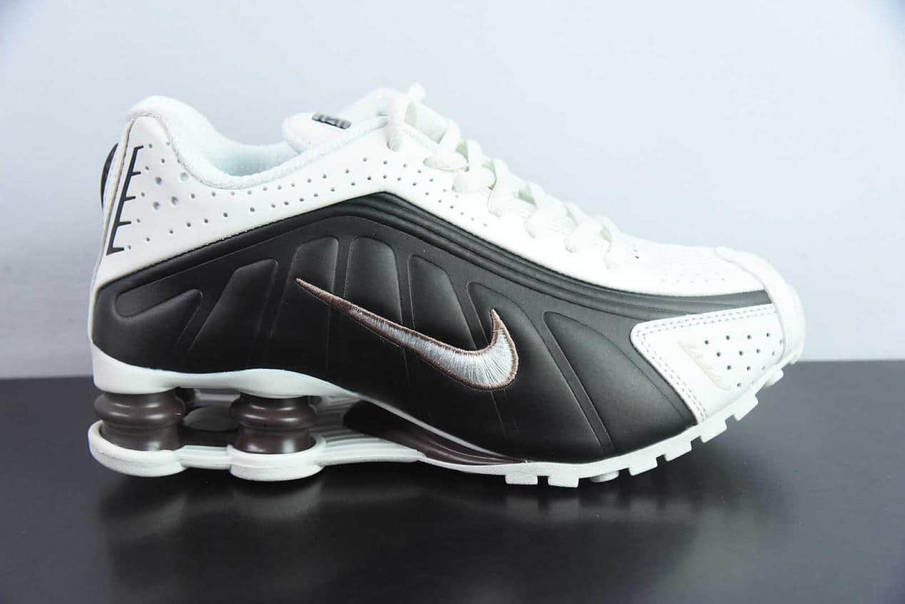 耐克Nike Shox R4黑白子弹文斯卡特高科技专利气柱弹簧跑步鞋纯原版本 货号：AR3565 - 104