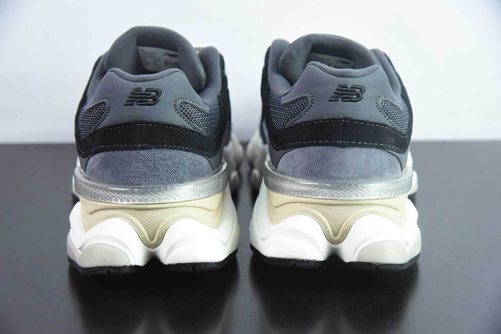 新百伦Joe Freshgoods x New Balance NB9060联名款黑灰配色复古休闲运动慢跑鞋纯原版本 货号：U9060BLC