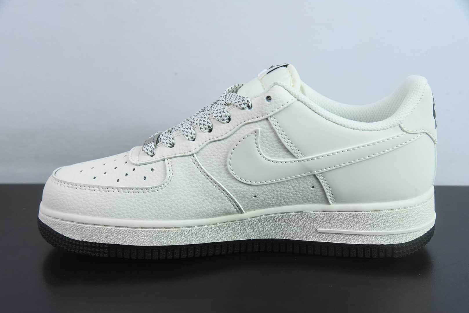 耐克Nike Air Force 1 '07 Low “NIKE联名黑小三勾”空军一号低帮运动鞋纯原版本 货号：XX3168-183