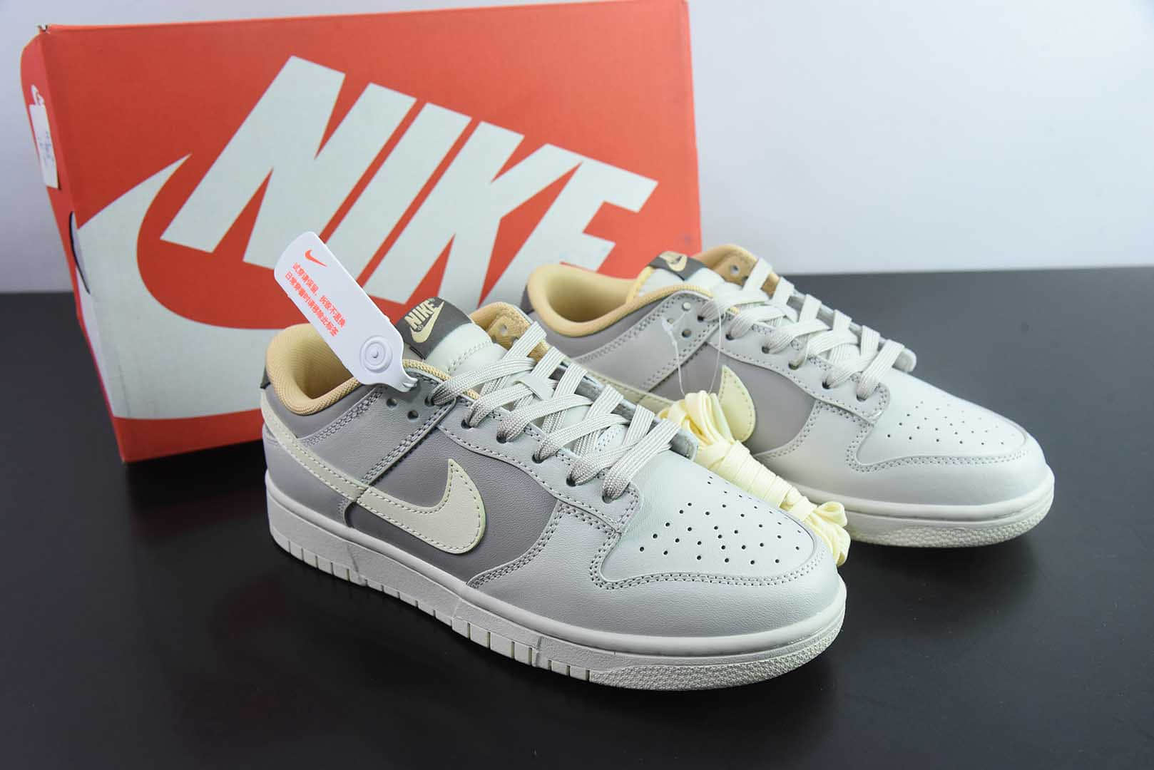 耐克Nike SB Dunk Low淡灰色SB低帮休闲板鞋纯原版本 货号：IB4503-072