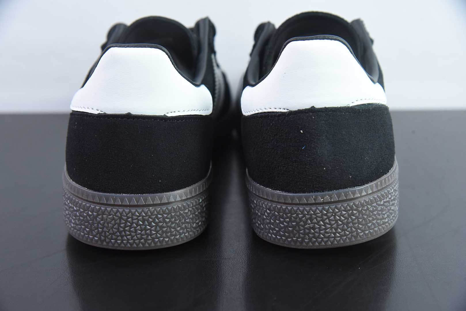 阿迪达斯Adidas Handball Spezial 阿迪三叶草学院风黑白低帮复古休闲板鞋纯原版本 货号:DB3021