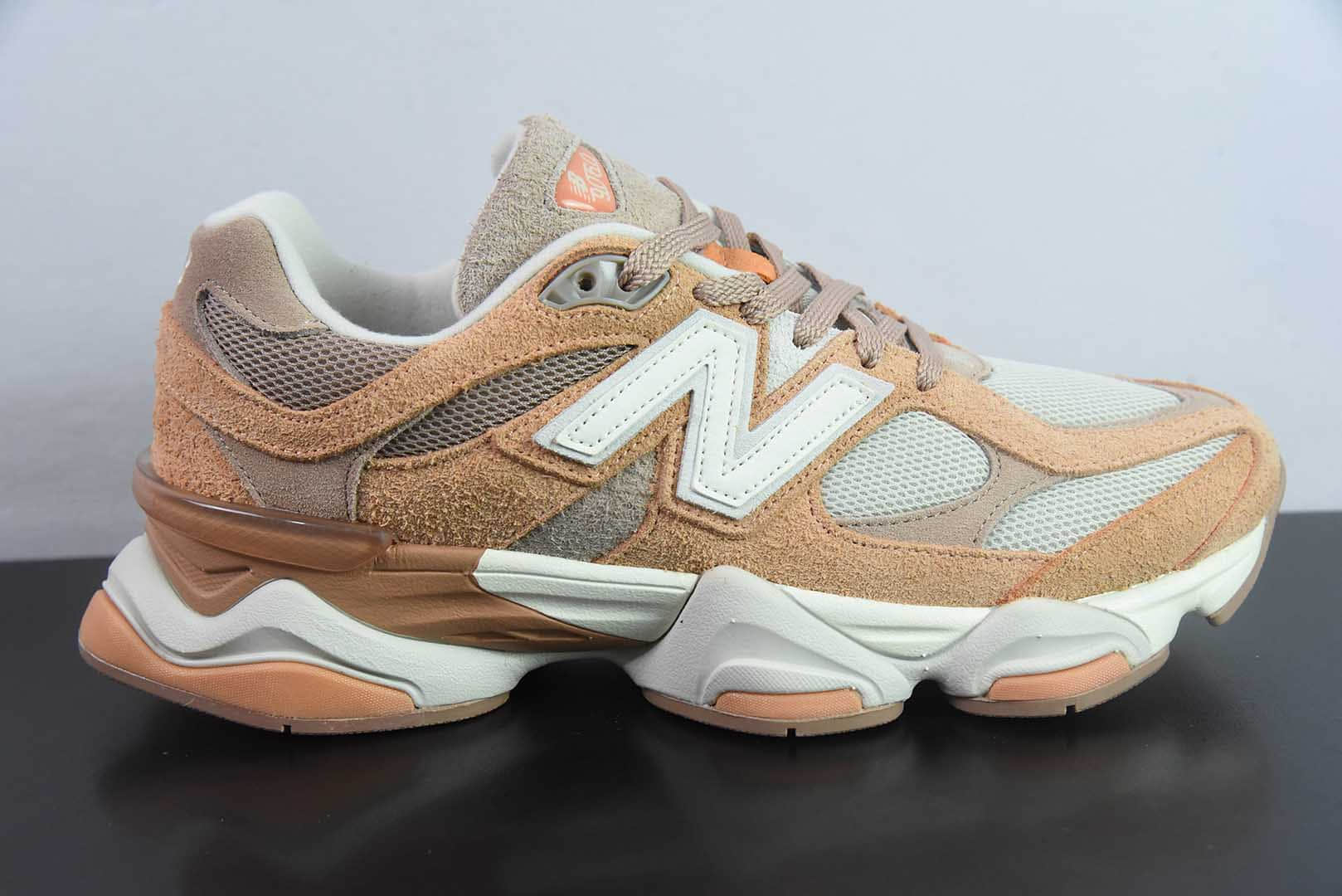 新百伦New Balance Joe Freshgoods x New Balance NB9060联名款卡其棕复古休闲运动慢跑鞋纯原版本 货号:U9060WCW