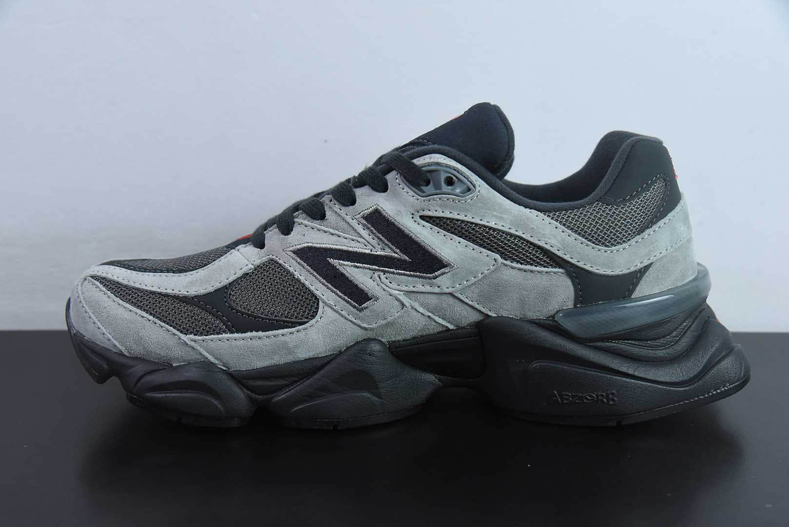 新百伦New Balance Joe Freshgoods x New Balance NB9060联名款黑灰复古休闲运动慢跑鞋纯原版本 货号：U9060JBO