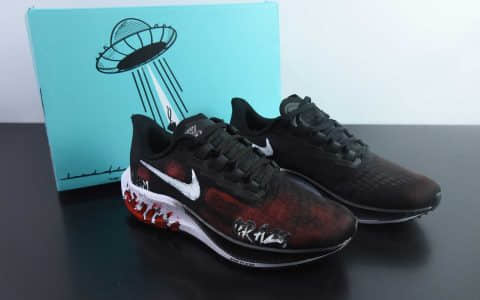 耐克Nike Air Zoom Pegasus Premium 37 虐杀原形手绘潮流网面防滑耐磨低帮跑步鞋纯原版本 货号：BQ9647-022
