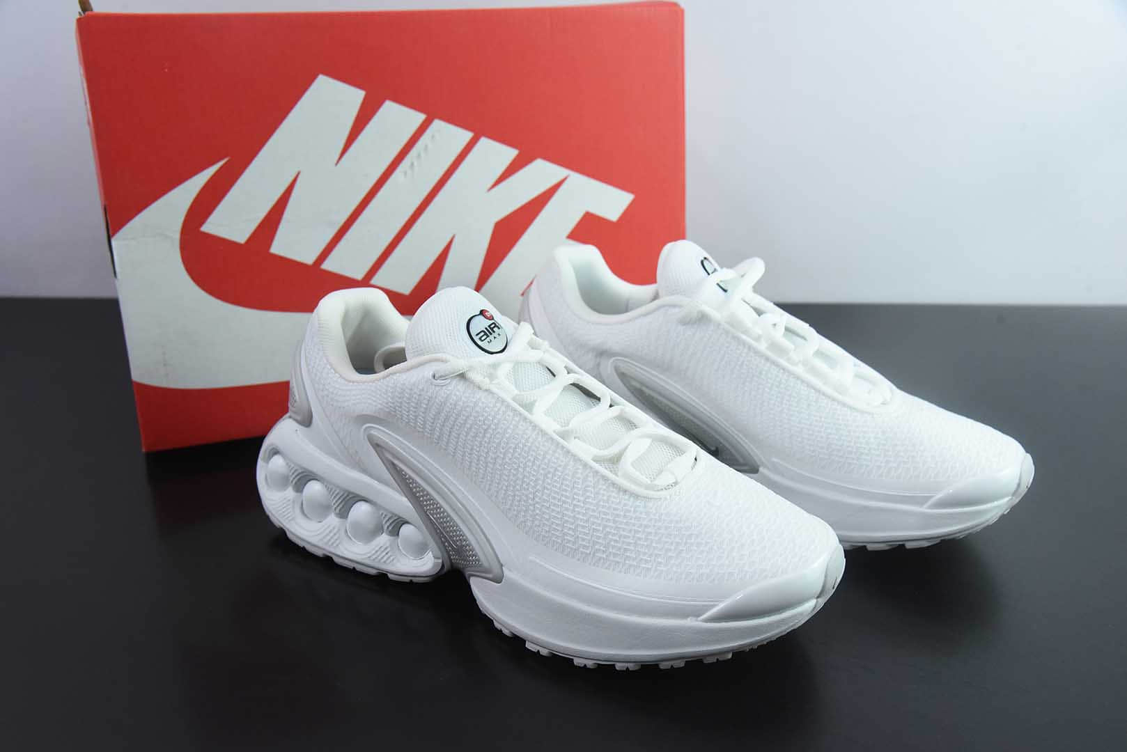 耐克 Nike Air Max Dn 白灰网布气垫减震耐磨低帮生活休闲鞋纯原版本 货号：DV3337-005