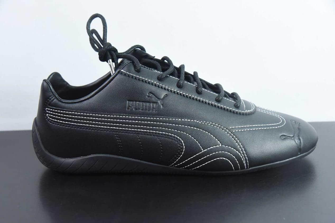 彪马Puma Ferrari x Puma Speedcet 联名彪马黑武士低帮复古运动休闲赛车跑鞋纯原版本 货号：404267-01