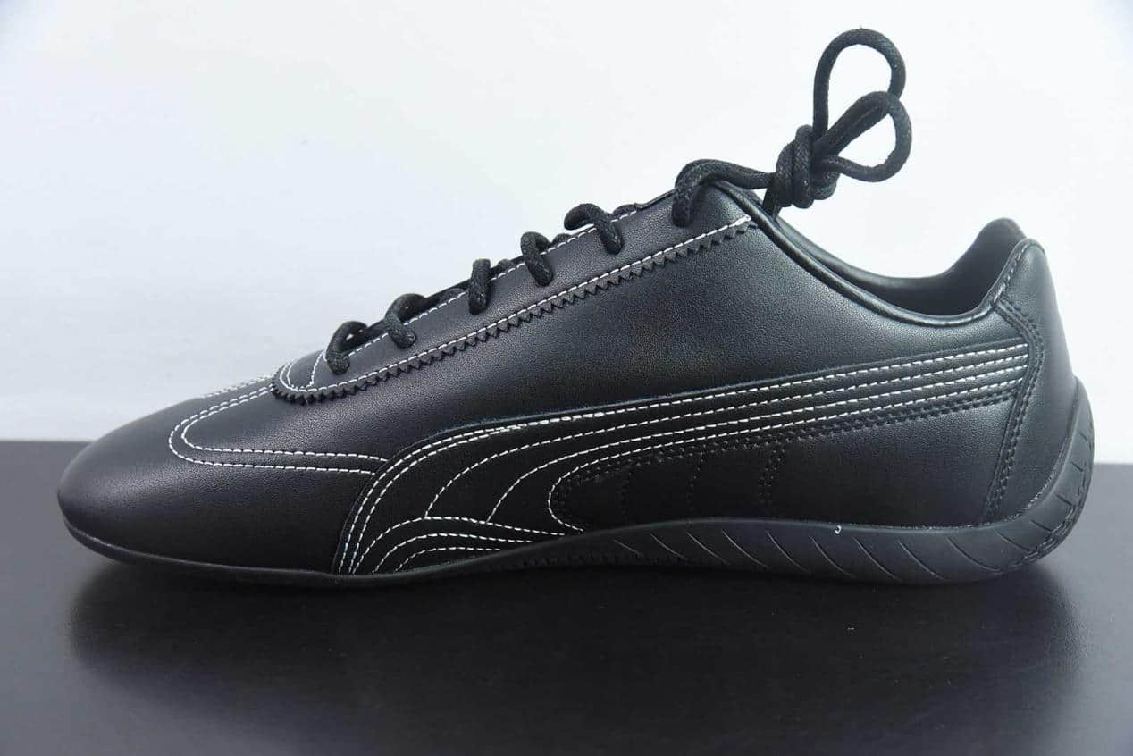 彪马Puma Ferrari x Puma Speedcet 联名彪马黑武士低帮复古运动休闲赛车跑鞋纯原版本 货号：404267-01