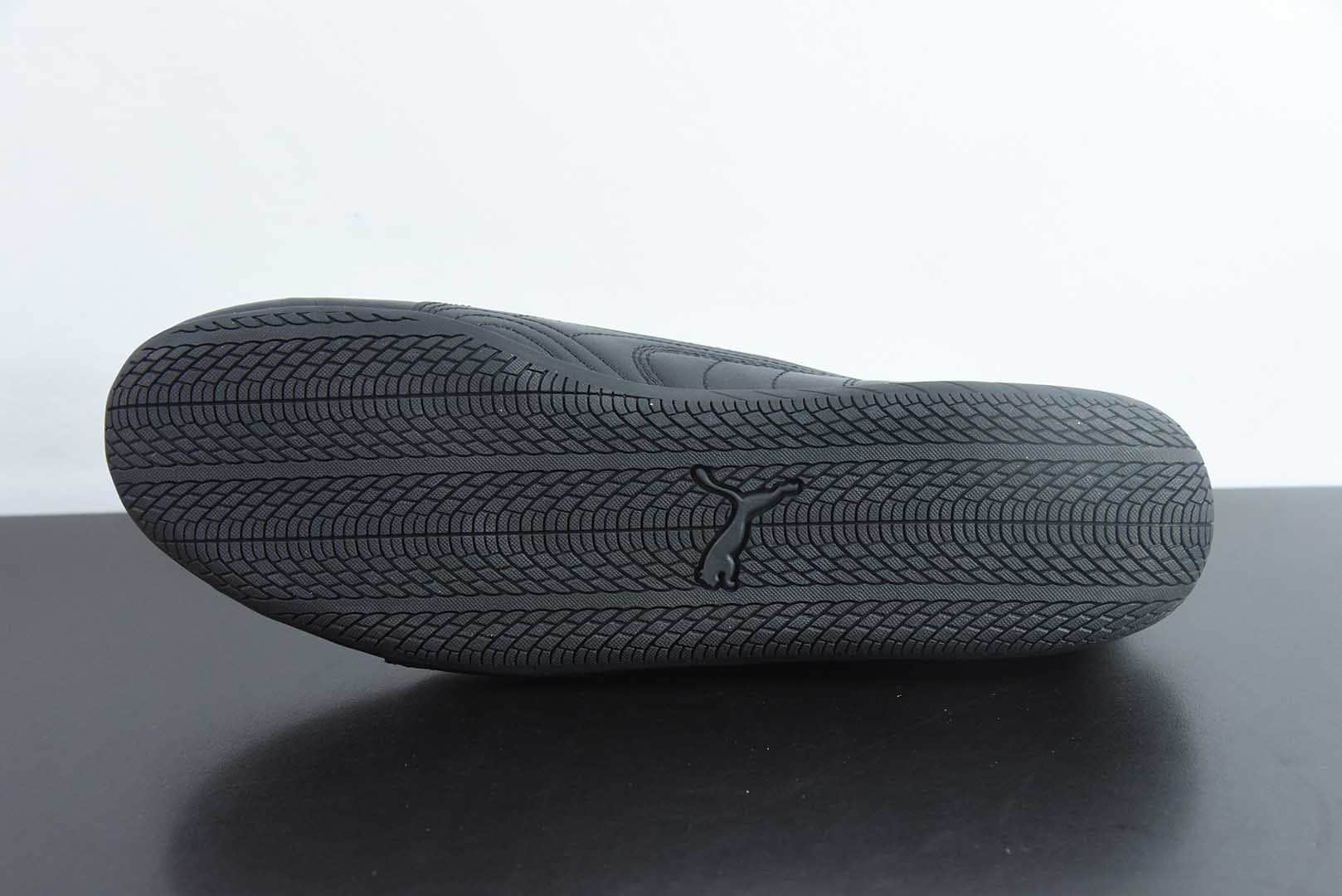 彪马Puma Ferrari x Puma Speedcet 联名彪马黑白低帮复古运动休闲赛车跑鞋纯原版本 货号：404267-02