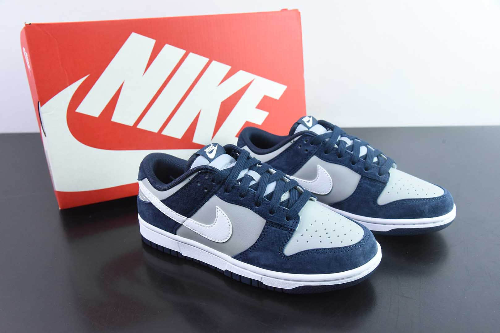 耐克Nike Dunk SB Low 蓝灰SB低帮休闲滑板鞋纯原版本 货号：IB3079-400