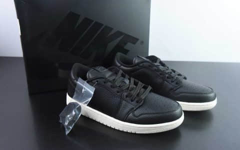 乔丹Air Jordan AJ1 Low AJ1乔1黑白低帮复古文化篮球鞋纯原版本 货号：848775-005