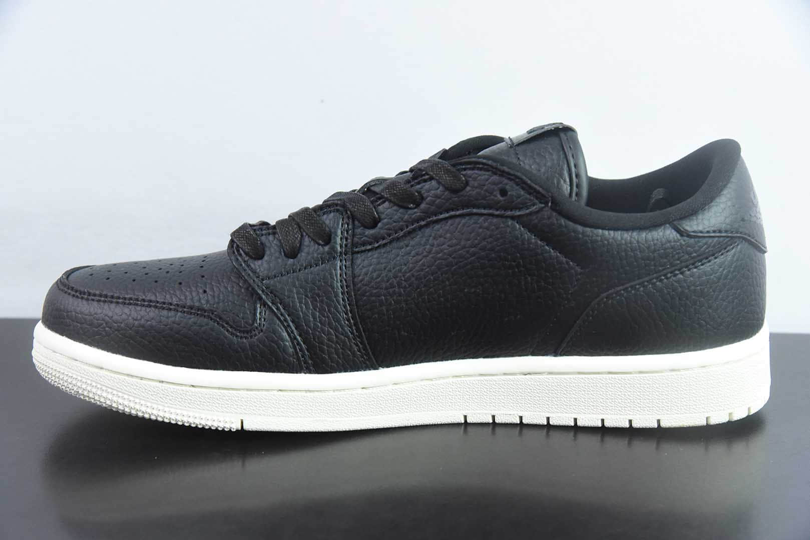 乔丹Air Jordan AJ1 Low AJ1乔1黑白低帮复古文化篮球鞋纯原版本 货号：848775-005