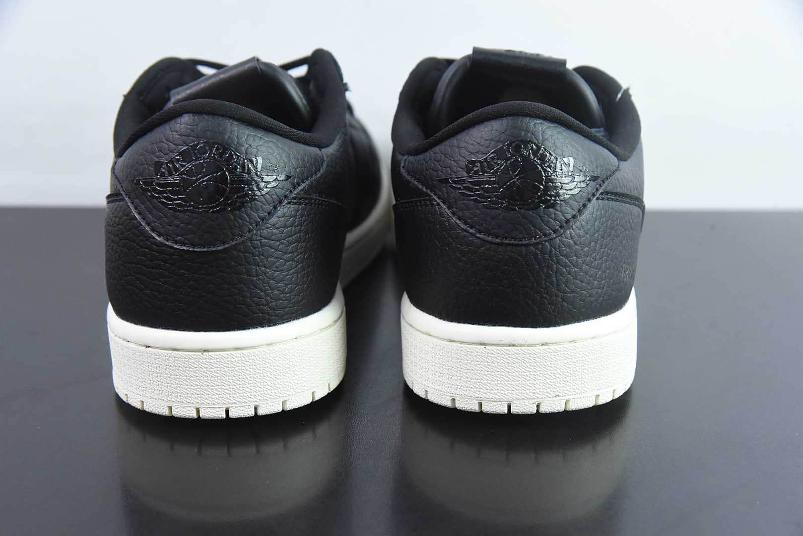 乔丹Air Jordan AJ1 Low AJ1乔1黑白低帮复古文化篮球鞋纯原版本 货号：848775-005