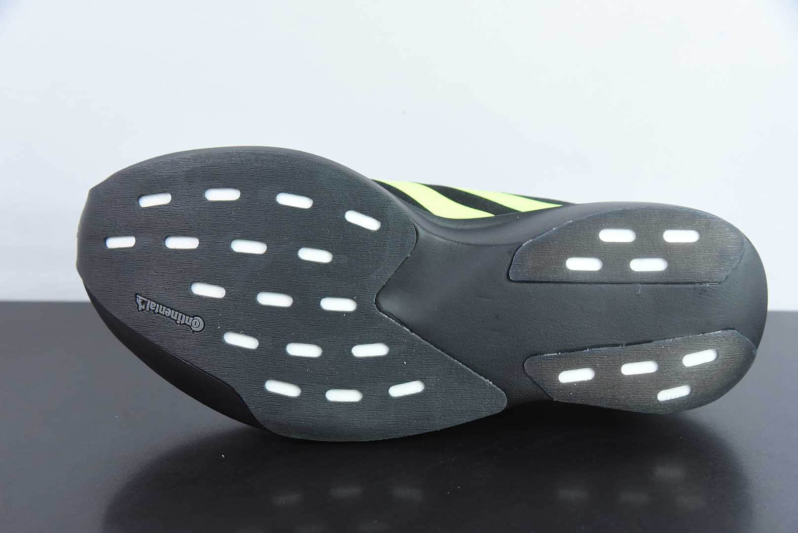 阿迪达斯Adidas Adizero Evo SL阿迪黑绿超轻透气缓震跑鞋纯原版本 货号:JR3420