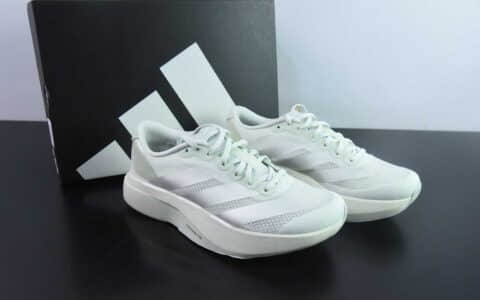 阿迪达斯Adidas Adizero Evo SL阿迪薄荷绿超轻透气缓震跑鞋纯原版本 货号：JR5840