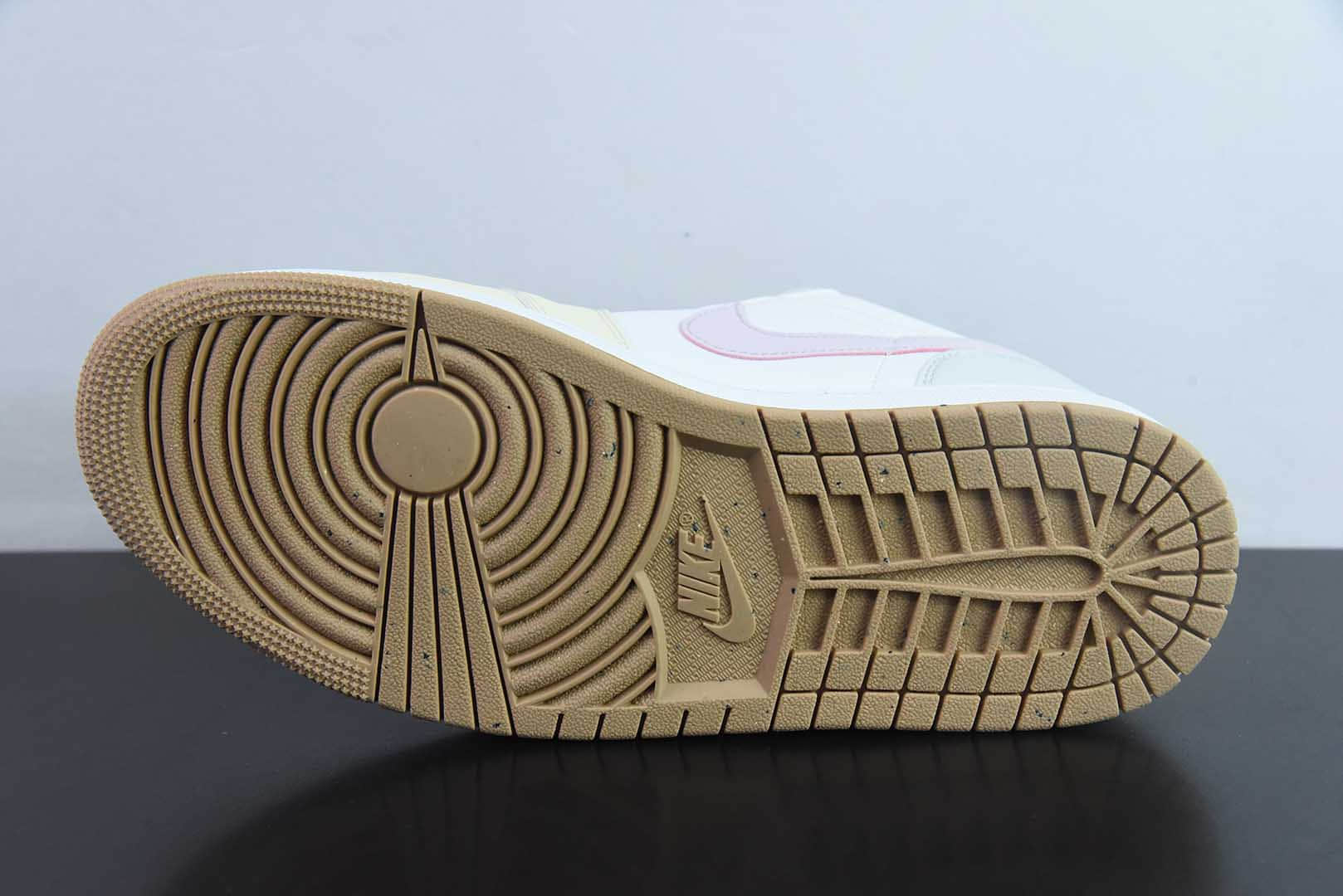 乔丹 Air Jordan 1 Low AJ1乔1植物刺绣低帮文化休闲运动板鞋纯原版本 货号：IB8861-151