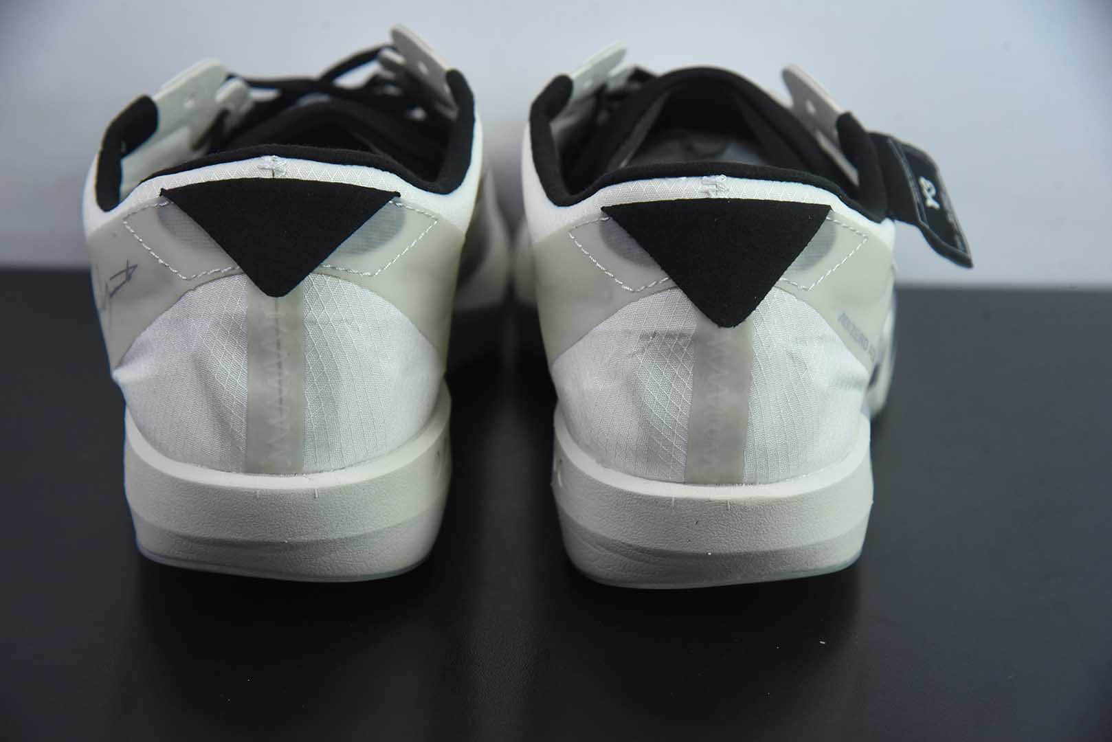 阿迪达斯Adidas Adizero Adios 9 M联名系列白灰银低帮轻便透气竞速休闲运动慢跑鞋纯原版本 货号：JS3152