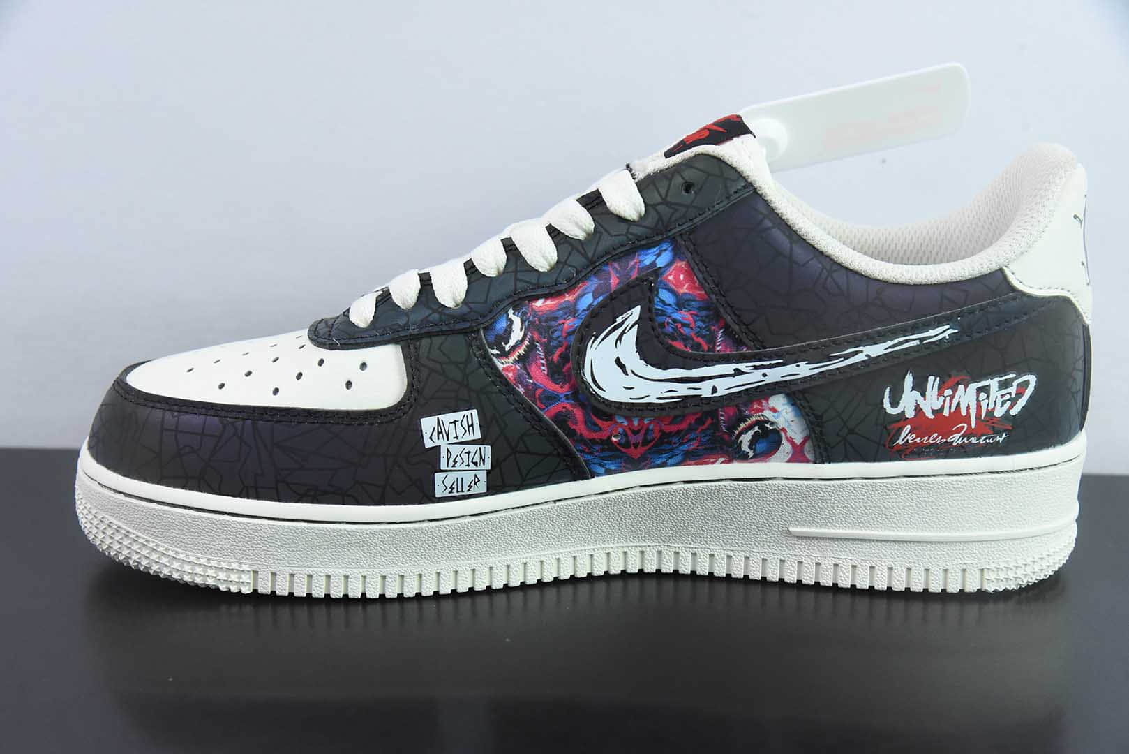 耐克Nike Air Force 1'07 Low Happy To End 快乐至死涂鸦空军一号低帮休闲板鞋纯原版本 货号:DY2032-320
