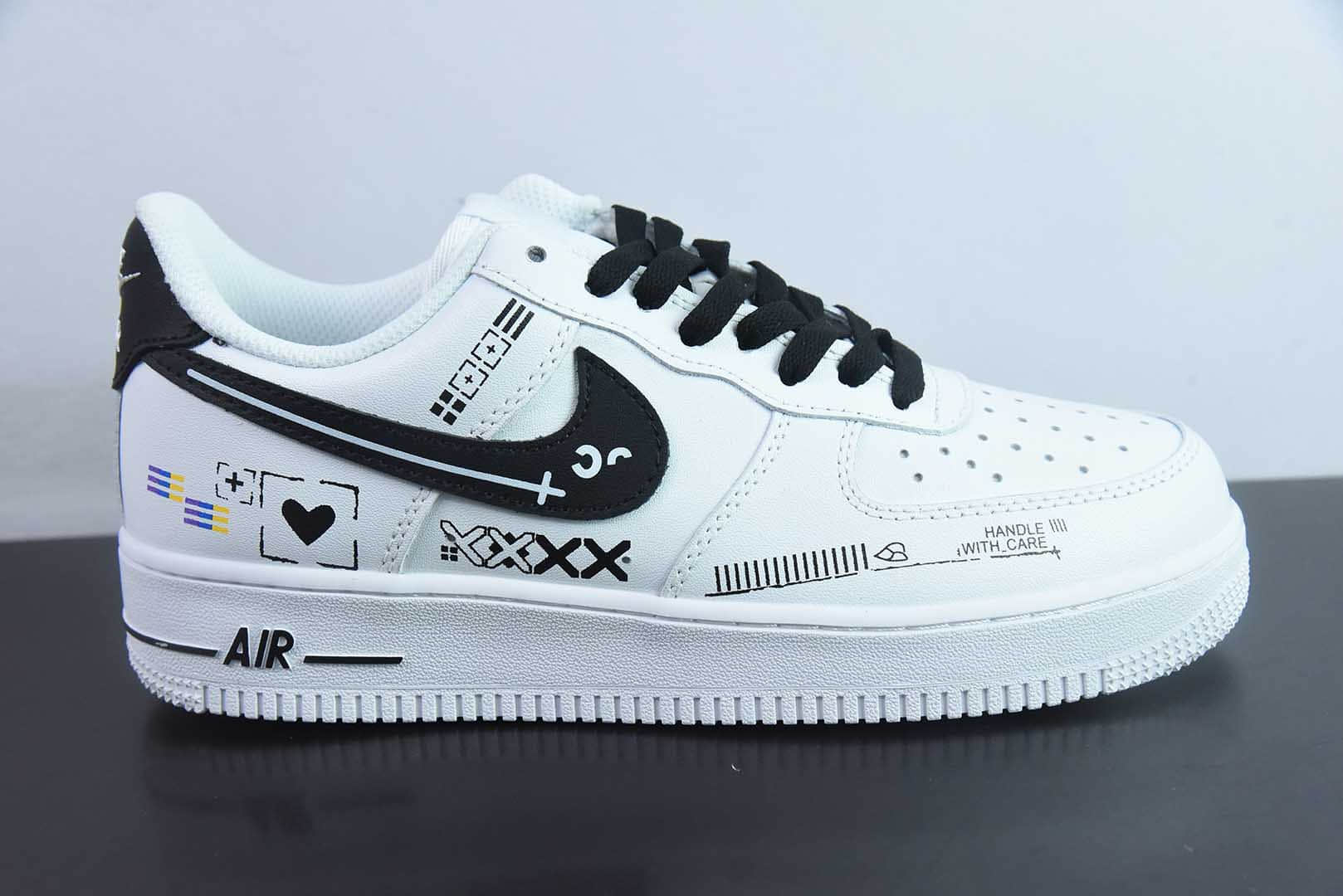 耐克 Nike Air Force 1 Low’07 印花集空军一号低帮休闲板鞋纯原版本 货号：CW2288-030