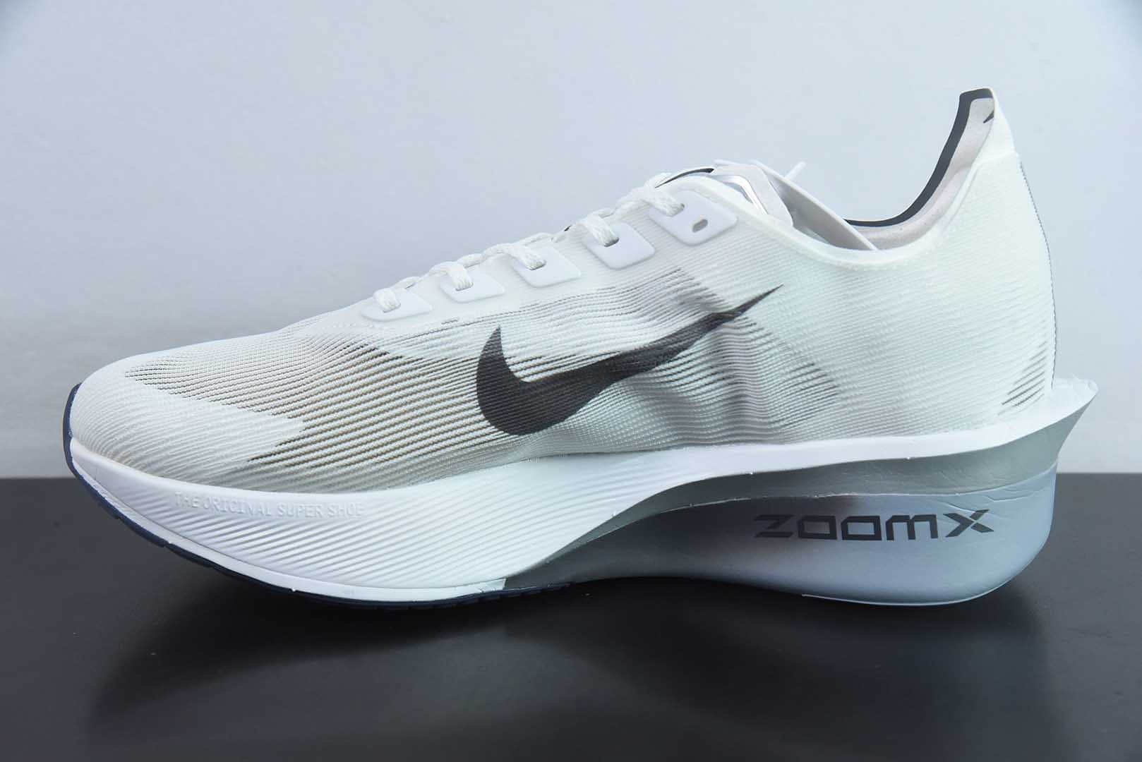 耐克Nike ZoomX Vaporfly NEXT% 4 白灰马拉松系列公路竞速超轻缓震跑步鞋纯原版本 货号：HF6414-100