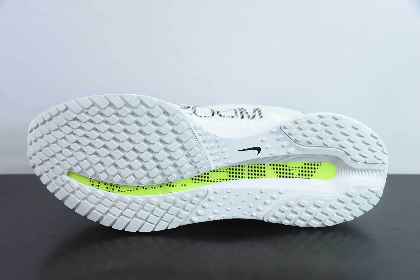 耐克Nike Air Zoom Pegasus Premium 耐克白绿网面全掌气垫缓震跑鞋纯原版本 货号：HQ2593 - 601