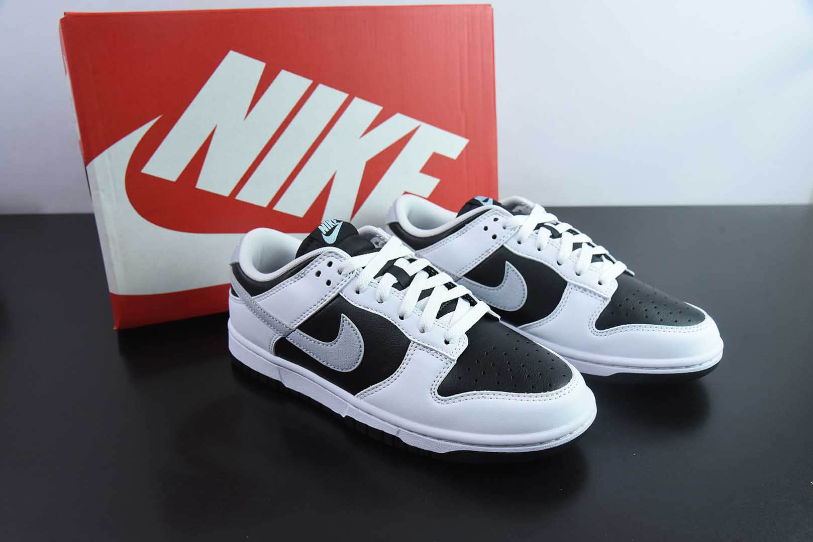 耐克Nike Dunk SB Low 反转熊猫2.0SB低帮休闲滑板鞋纯原版本 货号:IB4620-141