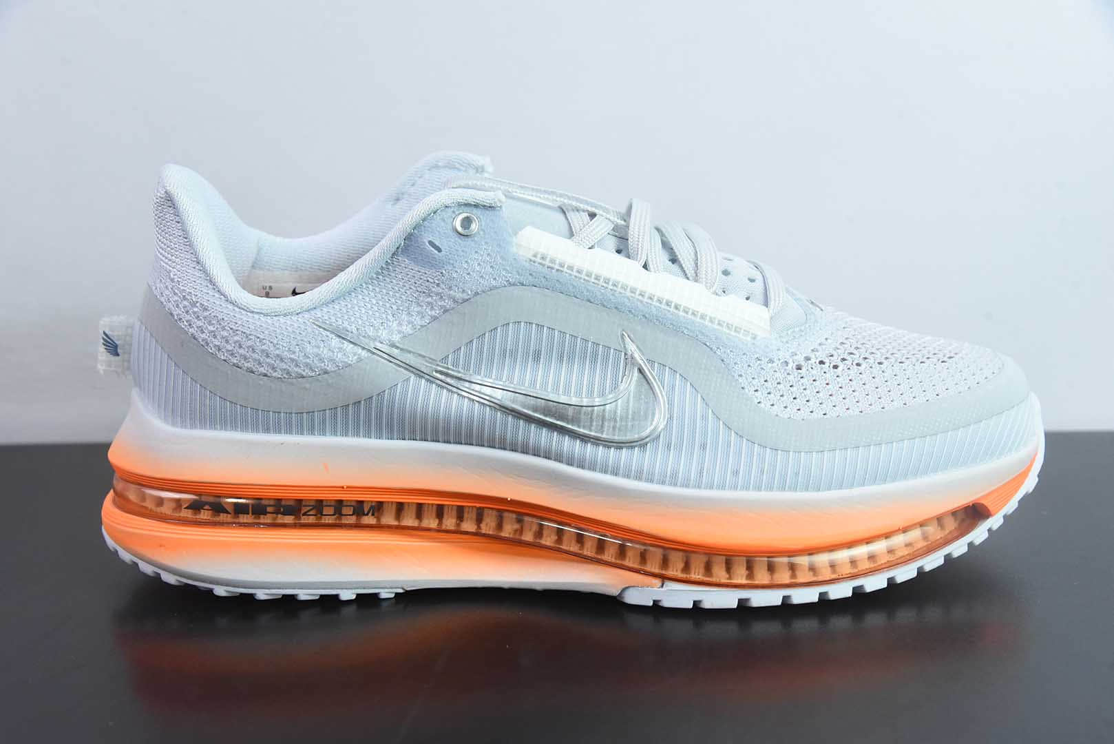 耐克 Nike Air Zoom Pegasus Premium 耐克灰蓝橙网面全掌气垫缓震跑鞋纯原版本 货号:HQ2592-002