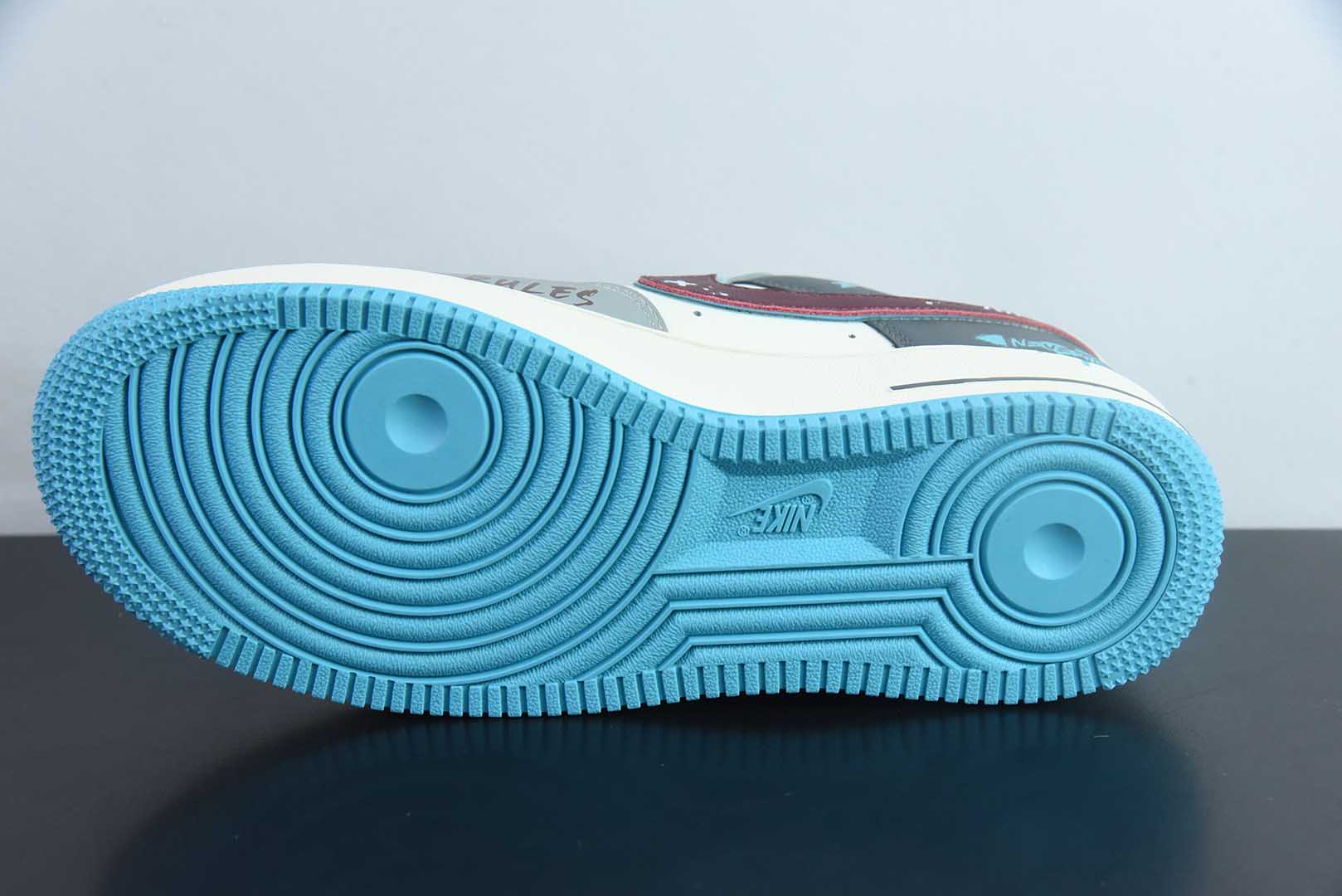 耐克Nike Air Force 1'07 Low Stop Drinking 戒酒骷髅空军一号低帮休闲运动板鞋纯原版本 货号：LJ2288-666