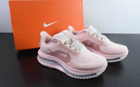 耐克Nike Air Zoom Pegasus Premium 耐克粉色网面全掌气垫缓震跑鞋纯原版本 货号：HQ2593 - 601
