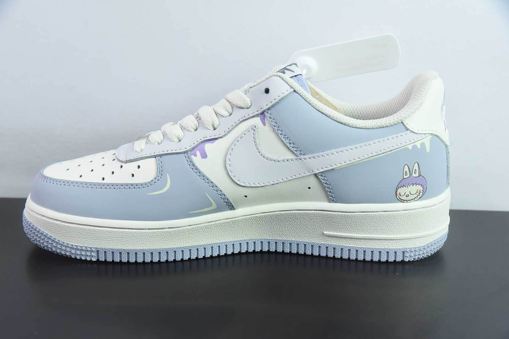 耐克 Nike Air Force 1'07 Low 拉布布紫空军一号低帮休闲运动板鞋纯原版本 货号：YX5066-343