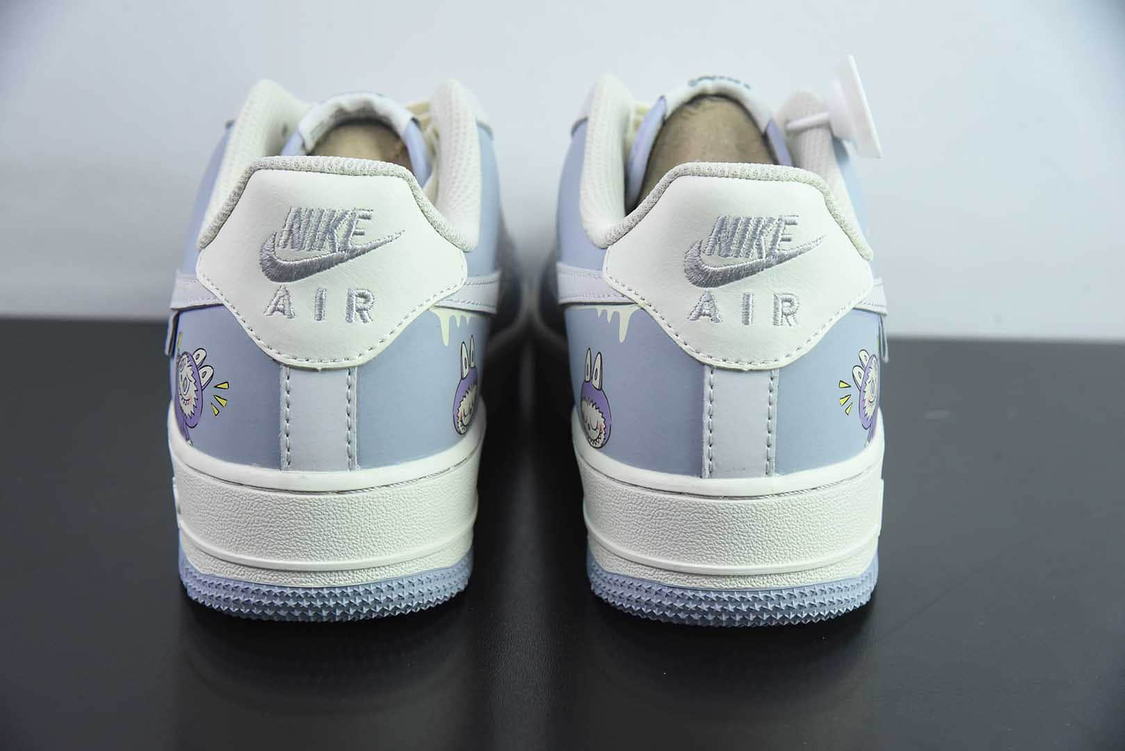 耐克 Nike Air Force 1'07 Low 拉布布紫空军一号低帮休闲运动板鞋纯原版本 货号：YX5066-343