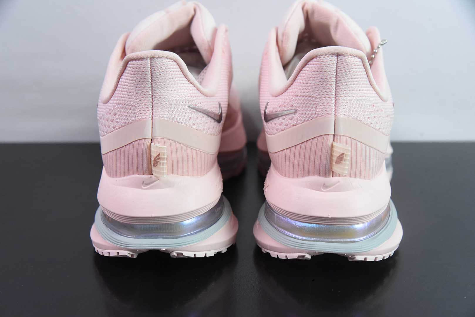 耐克Nike Air Zoom Pegasus Premium 耐克粉色网面全掌气垫缓震跑鞋纯原版本 货号：HQ2593 - 601