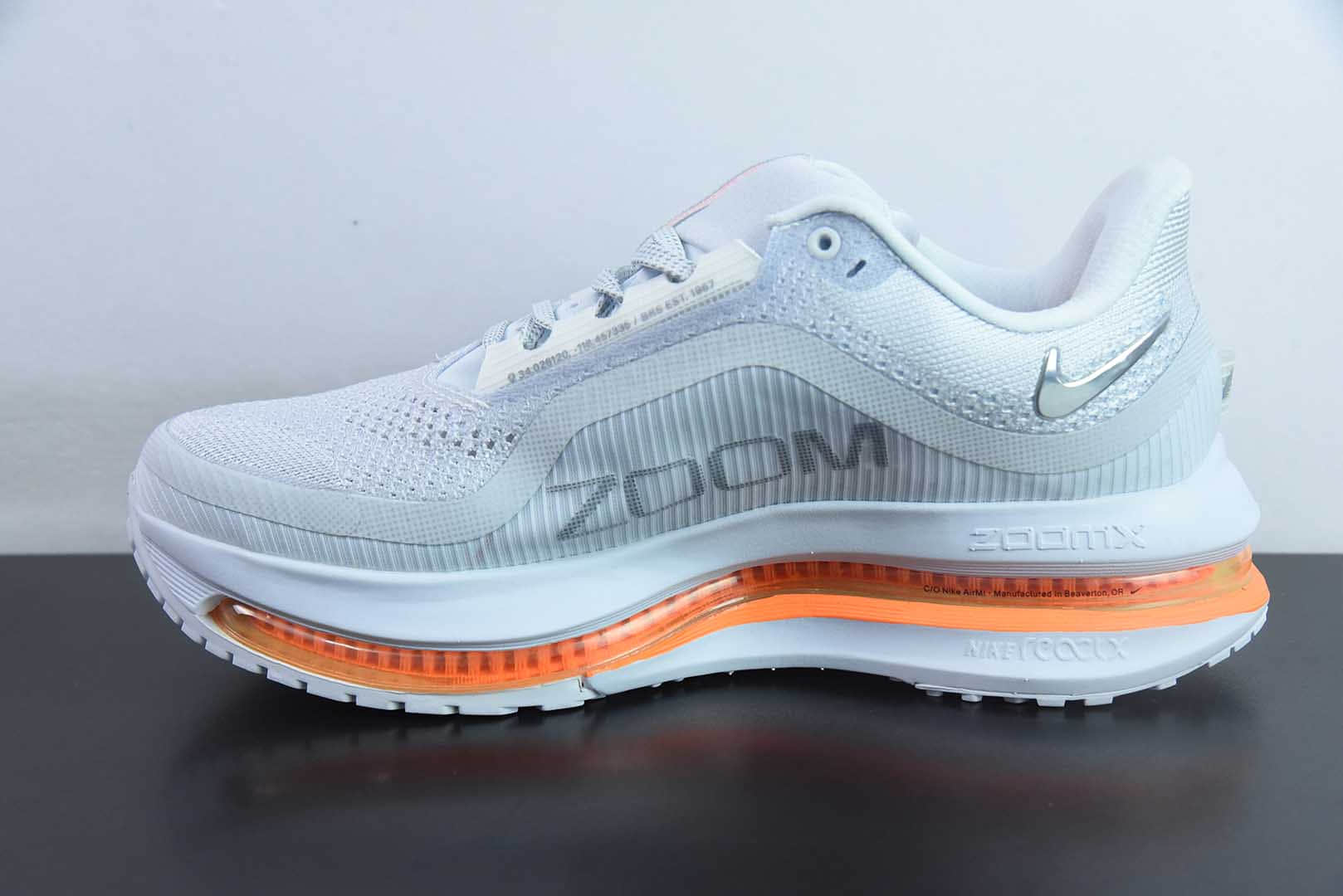 耐克Nike Air Zoom Pegasus Premium耐克米白橙网面全掌气垫缓震跑鞋纯原版本 货号：HQ2592 - 002