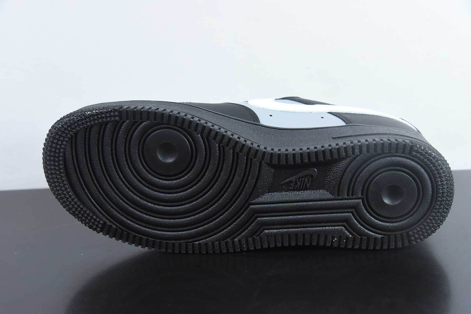 耐克Nike Air Force 1'07 Low 黑银克特空军一号低帮休闲板鞋纯原版本 货号：ZH0316 - 085