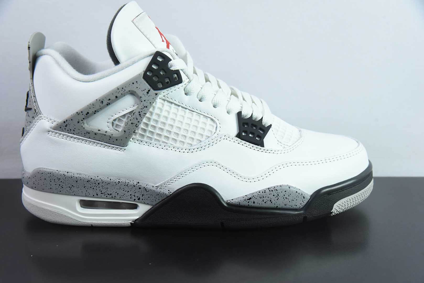 乔丹Air Jordan4 Retro OG White Cement AJ4复刻白水泥男子复古文化篮球鞋纯原版本 货号：FV5029-100