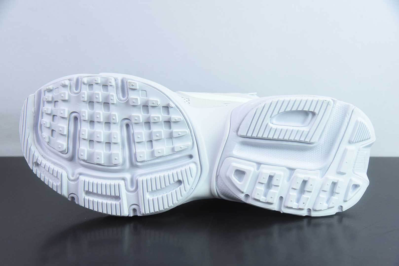 耐克Nike V2K Runtekk Run 纯白减震防滑复古低帮跑步鞋纯原版本 货号：FD0736-113