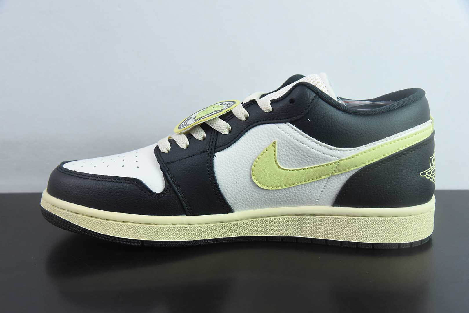 乔丹Jordan Air Jordan 1 85 Fall League AJ1黑白黄低帮男子文化篮球鞋纯原版本 货号：HQ3009-003