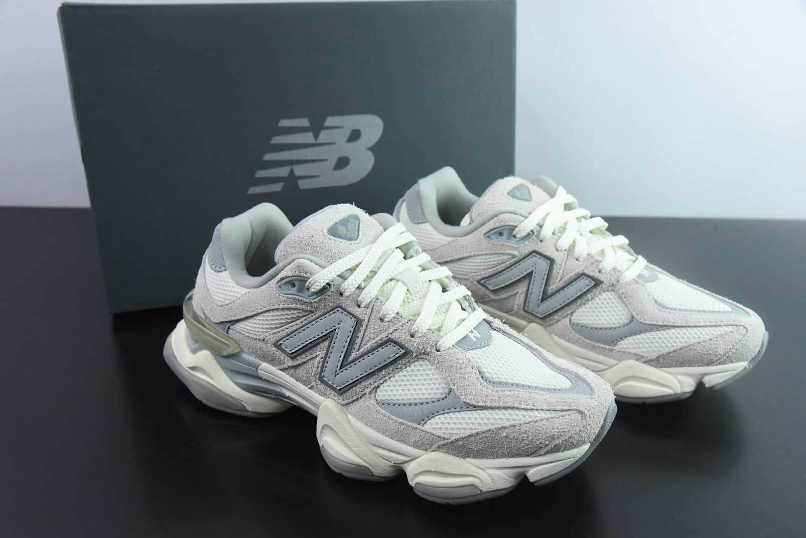 新百伦Joe Freshgoods x New Balance NB9060联名款白灰复古休闲运动慢跑鞋纯原版本 货号：U9060HSC