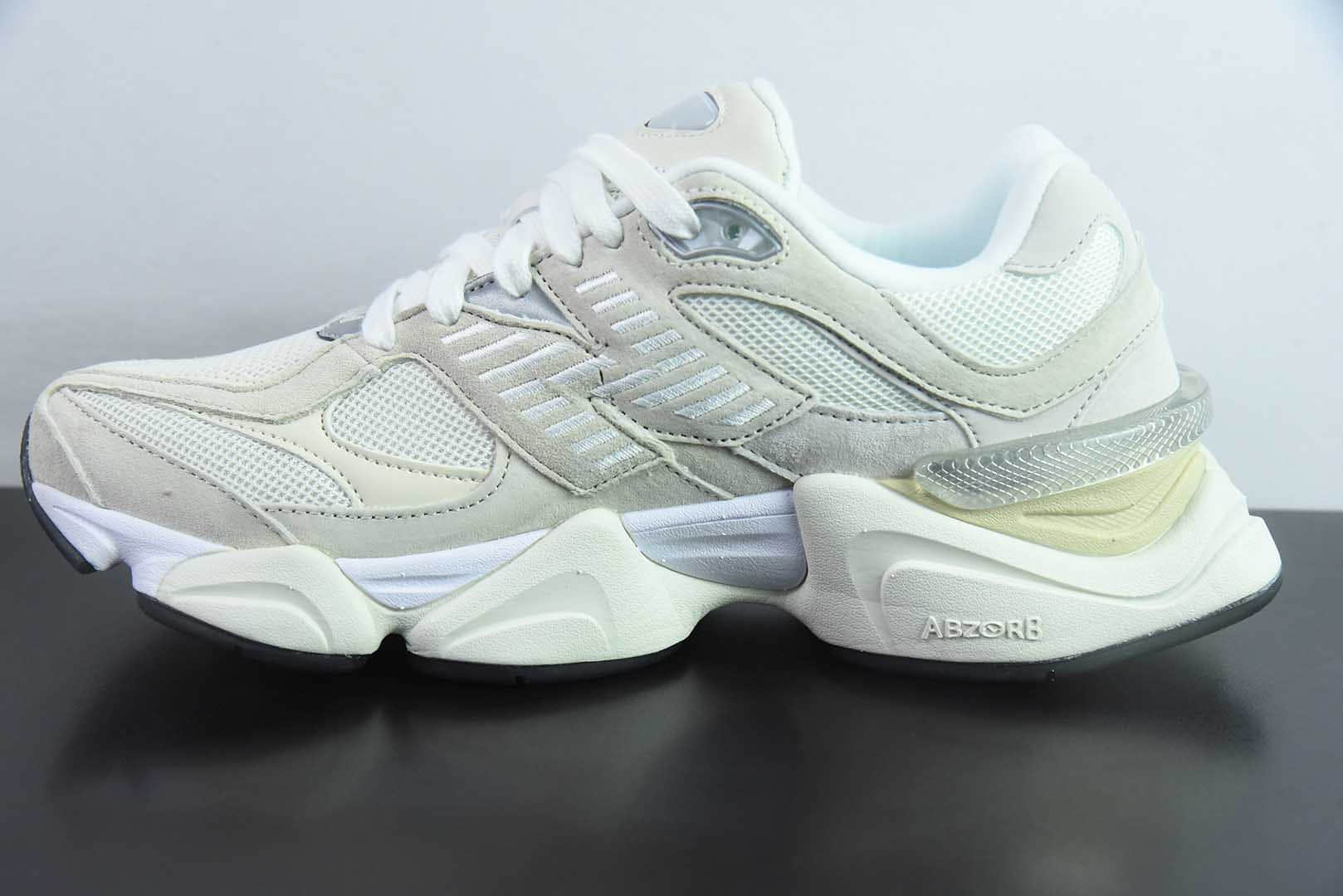 新百伦Joe Freshgoods x New Balance NB9060联名款米白灰复古休闲运动慢跑鞋纯原版本 货号：U9060WHT