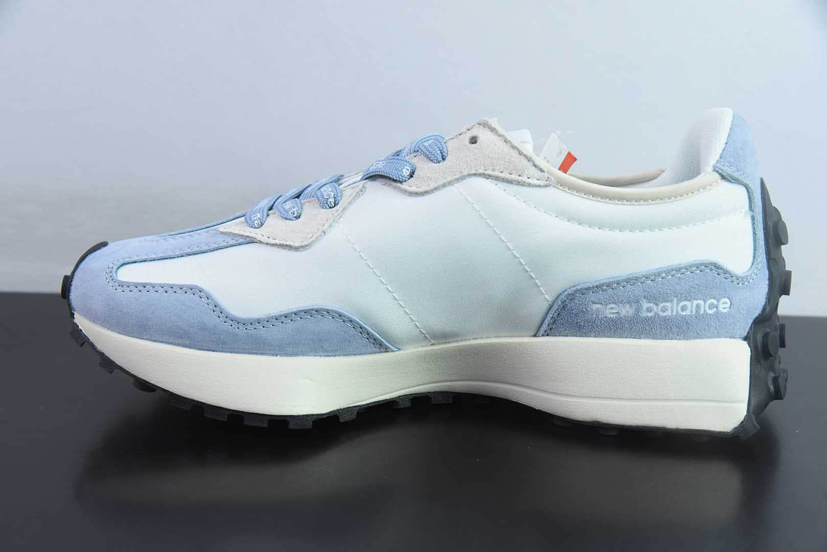 新百伦New Balance MS327系列黑蓝白复古休闲运动慢跑鞋纯原版本 货号：MS327FE-1