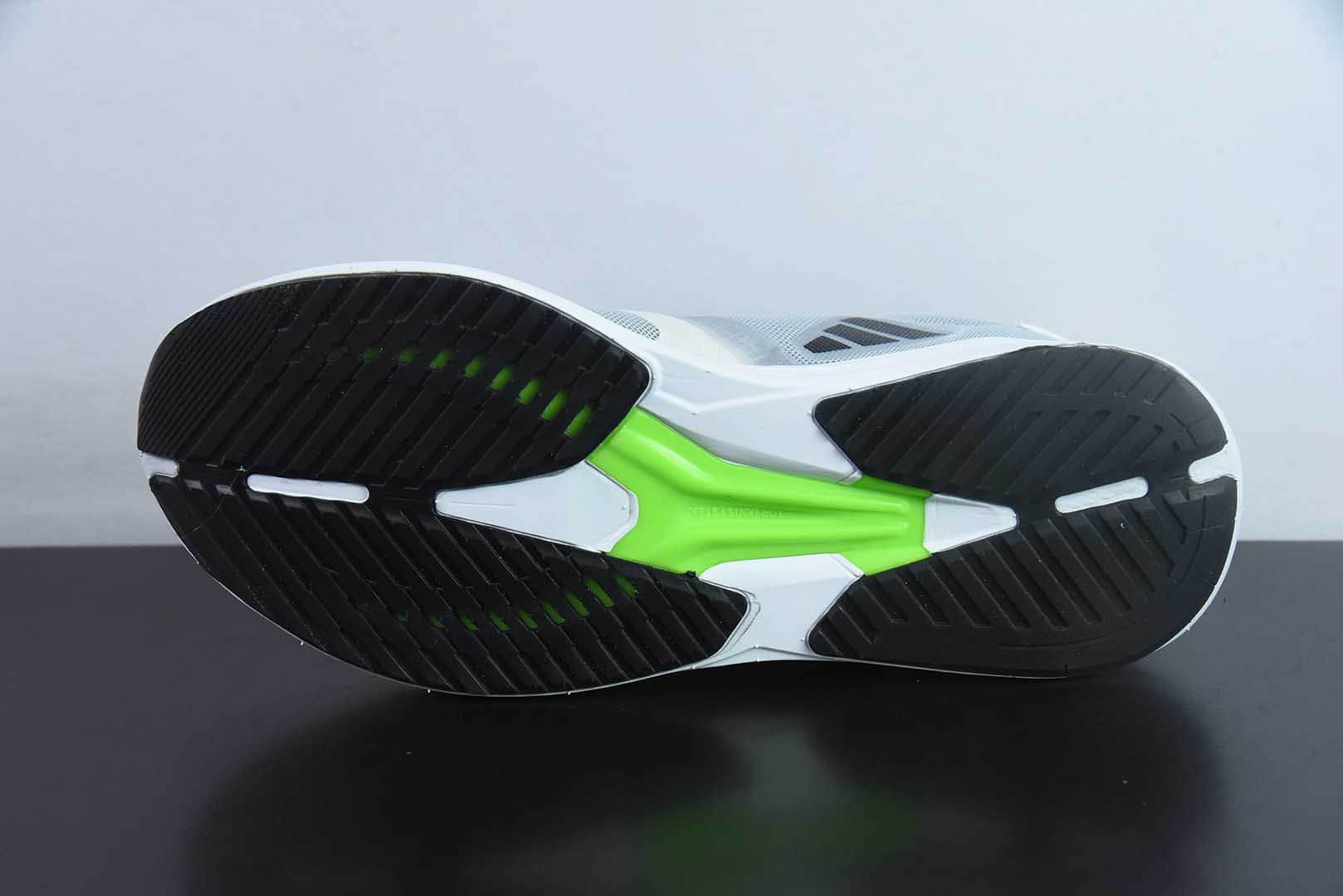 阿迪达斯Adidas Adizero RC 4 阿迪黑灰绿网面透气运动跑鞋纯原版本 货号：GX6667