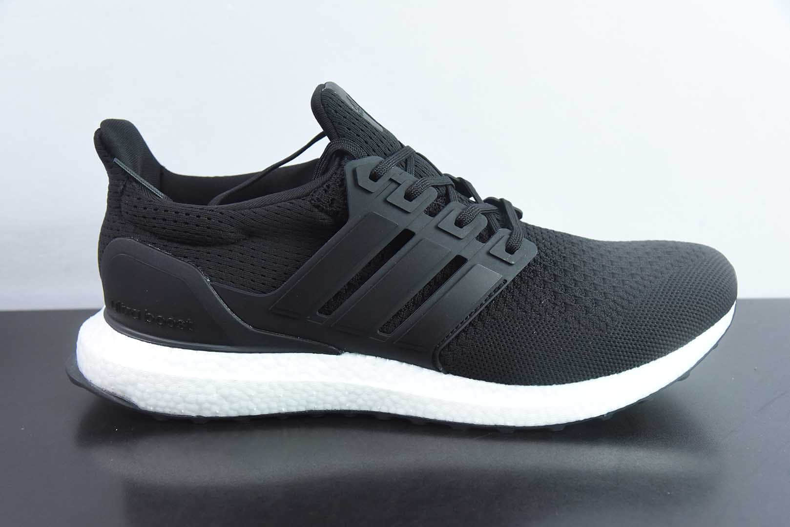 阿迪达斯 Adidas Ultra boost 1.0 UB初代黑白爆米花休闲运动套脚慢跑鞋纯原版本 货号：HQ4201