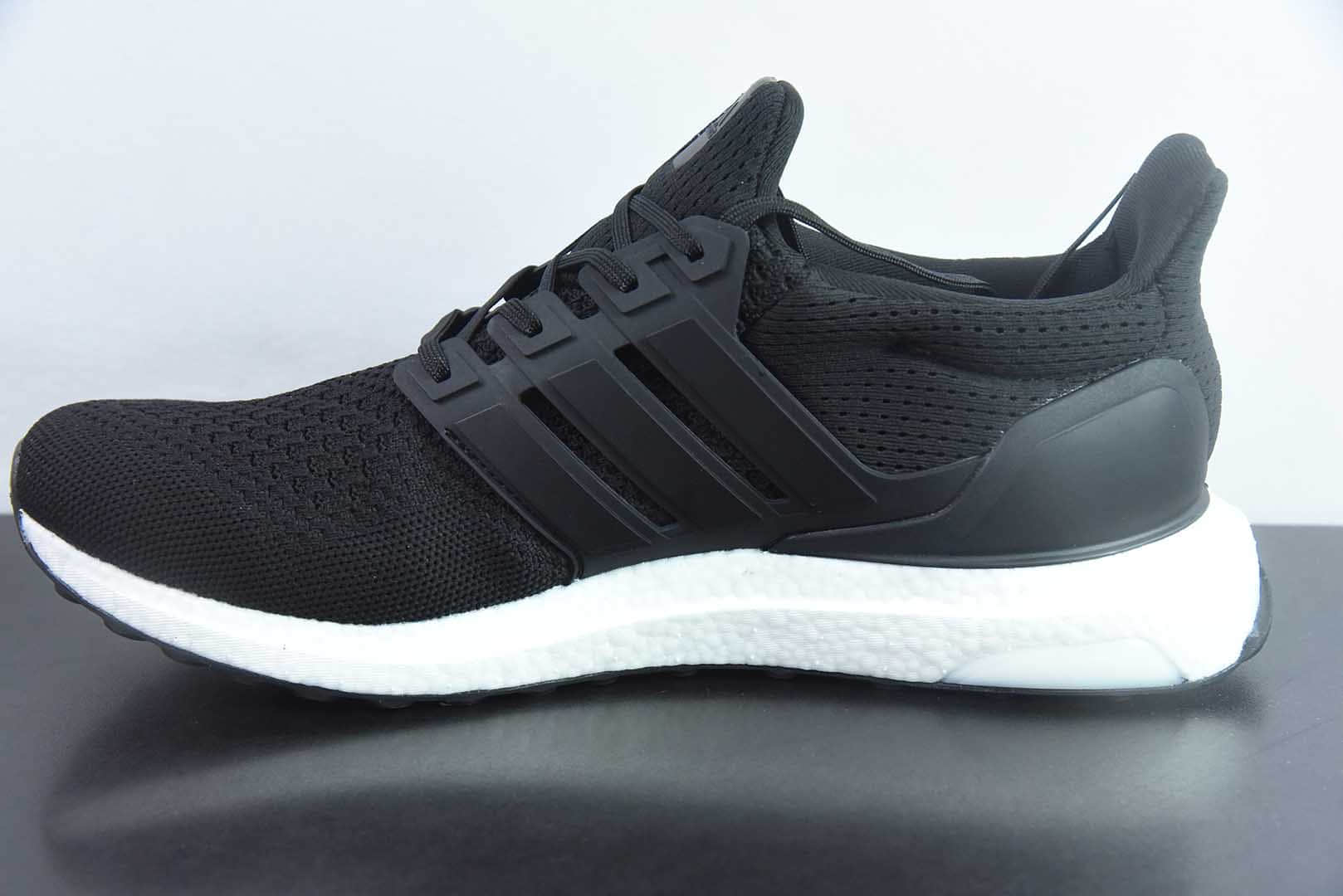 阿迪达斯 Adidas Ultra boost 1.0 UB初代黑白爆米花休闲运动套脚慢跑鞋纯原版本 货号：HQ4201