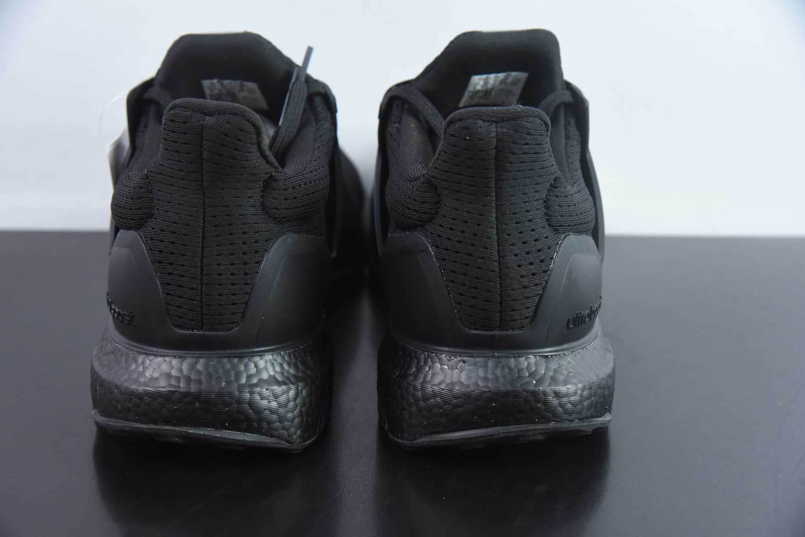 阿迪达斯 Adidas Ultra boost 1.0 UB初代纯黑爆米花休闲运动套脚慢跑鞋纯原版本 货号：HQ4199