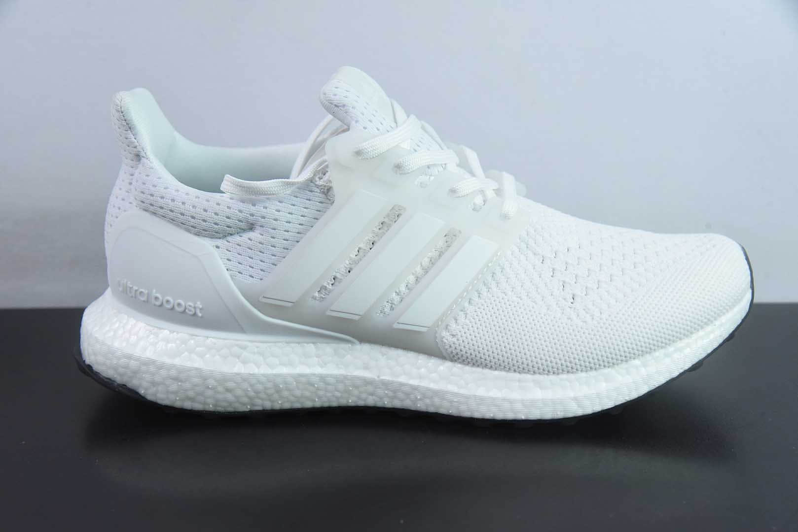阿迪达斯 Adidas Ultra boost 1.0 UB初代纯白爆米花休闲运动套脚慢跑鞋纯原版本 货号：HQ4202