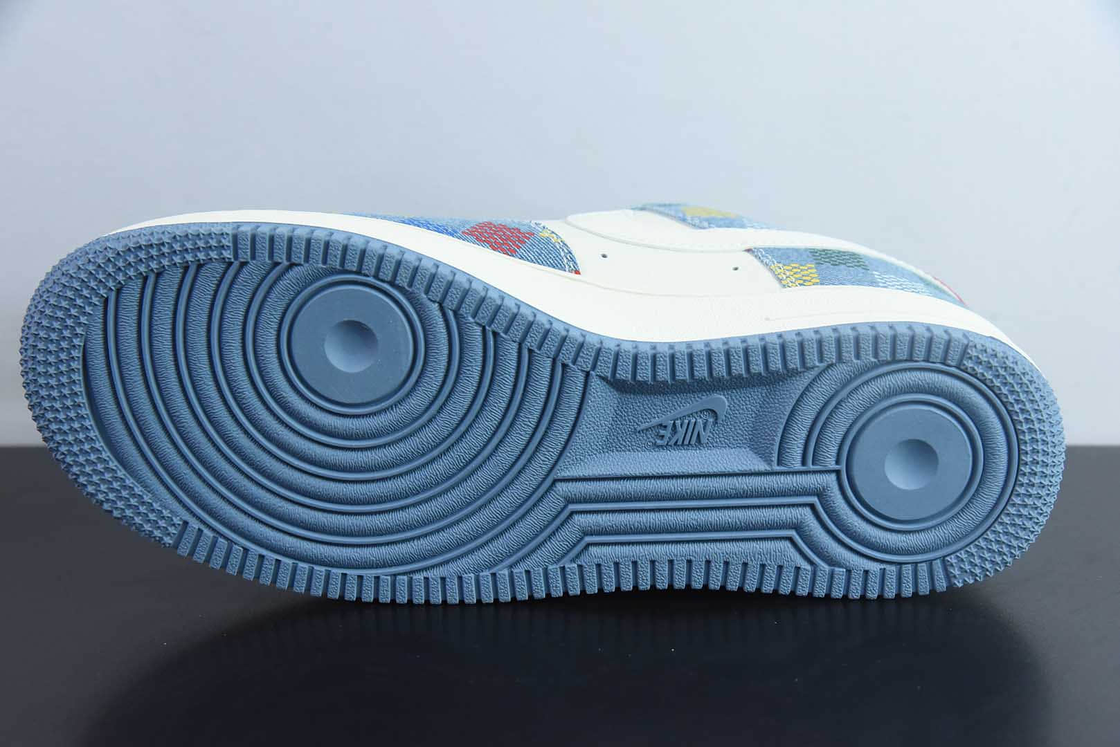 耐克Nike Air Force 1 '07 Low “LV联名彩色牛仔”空军一号低帮休闲板鞋纯原版本 货号：XL1979-101