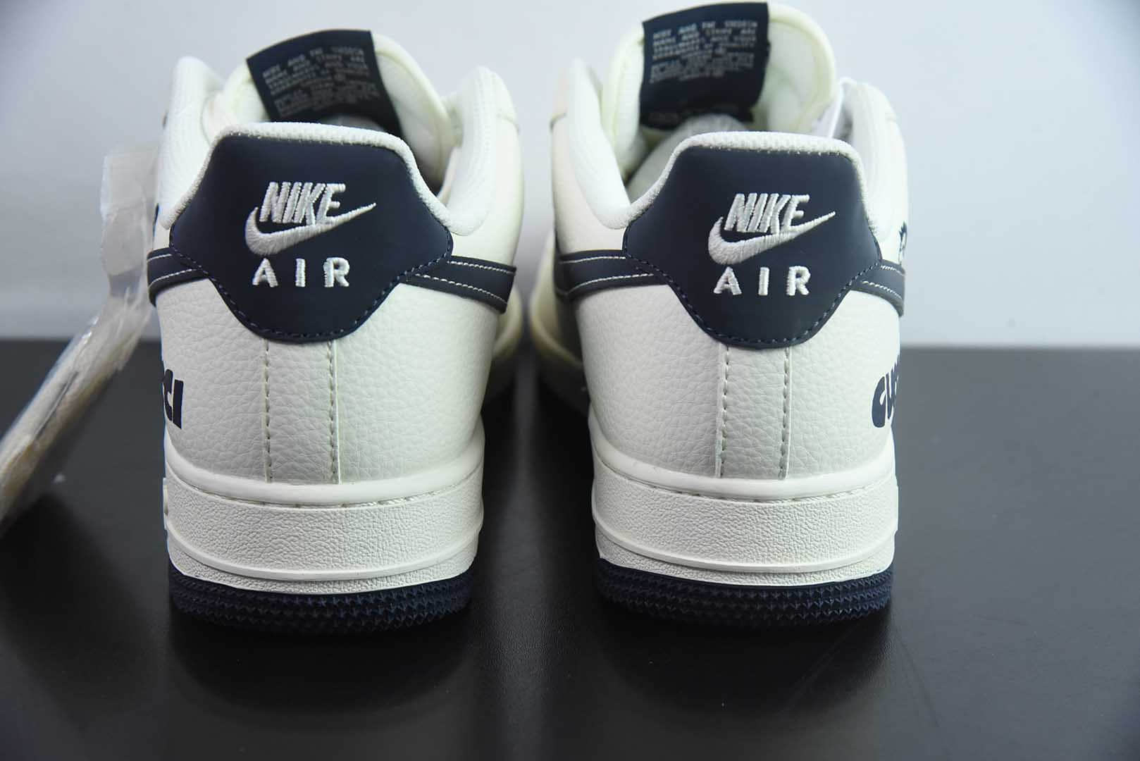 耐克Nike Air Force 1'07 Low 古驰联名鬼脸米蓝空军一号低帮休闲板鞋纯原版本 货号:QW5836-006