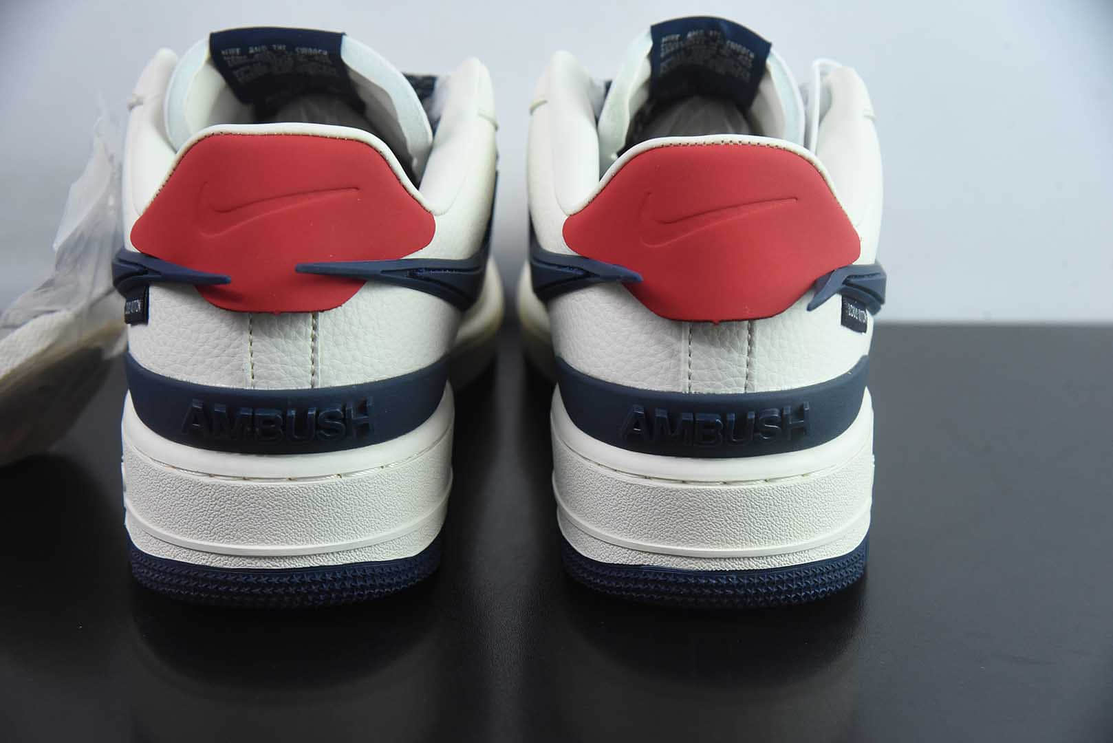 耐克Nike Air Force 1'07 Low LV联名深蓝大勾空军一号低帮休闲板鞋纯原版本 货号：XS3464-575