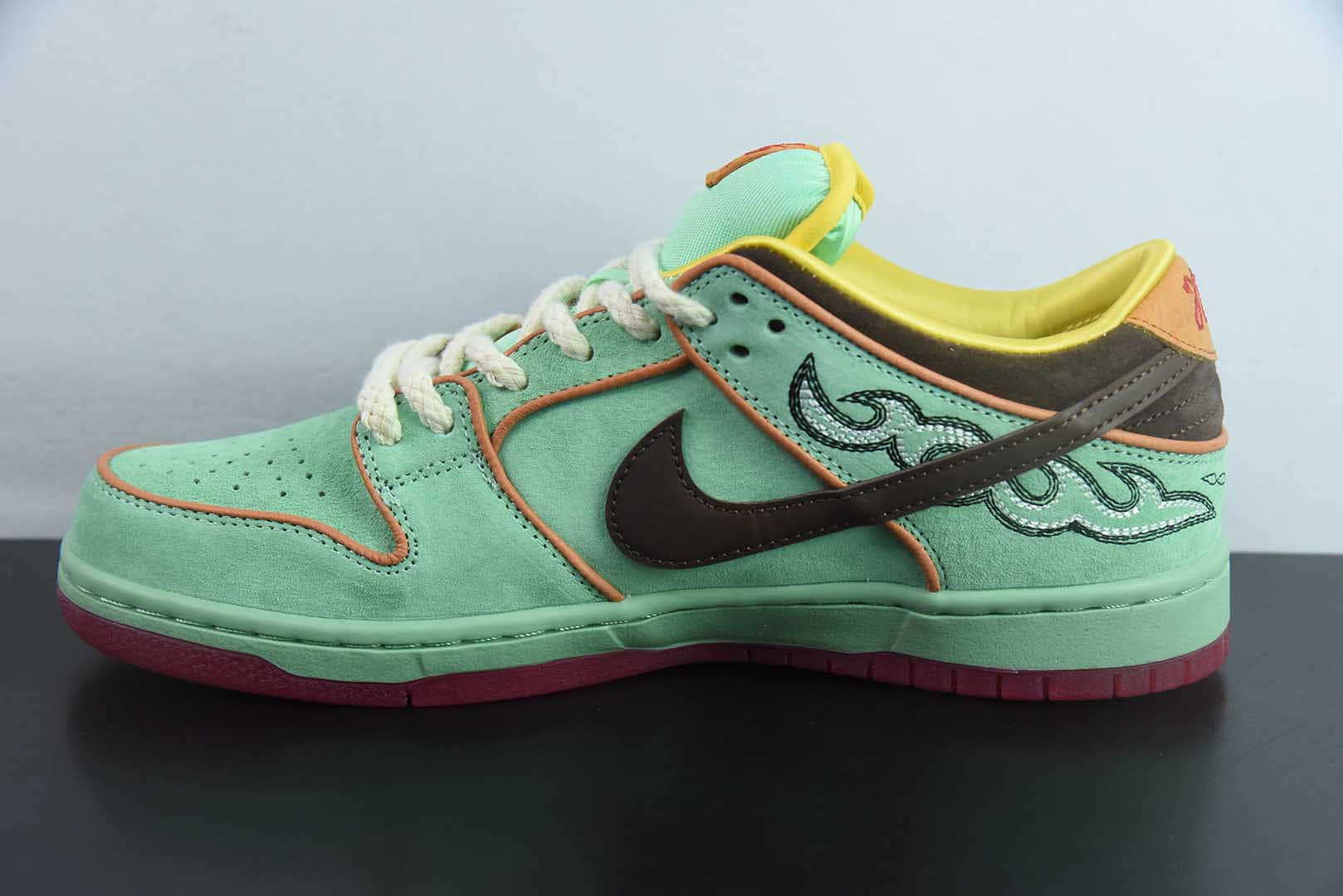 耐克Nike SB Dunk Low Shenron 黑人月SB低帮运动休闲板鞋纯原版本 货号：HF3058-300